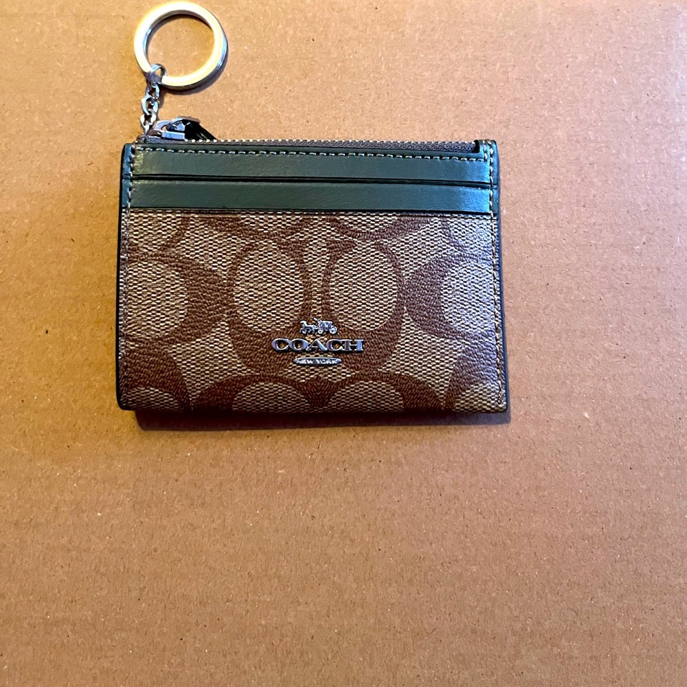 Coach card holder
